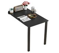 Fold Down Wall Mounted Table Space Saving Hideaway Desk for Kitchen Office & Restaurant Multifunctional Convertible Design for Small Spaces & Home Organization