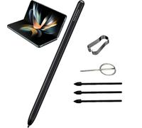Fold Edition Galaxy Z Fold 4 Pen Replacement for Samsung Galaxy Z fold 4 5G S Pen Touch Stylus +Replacement Tips/Nibs+Card Pin (Black)