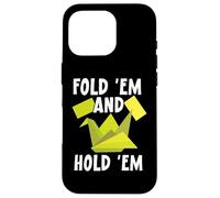 Fold 'em And Hold 'em Paper Art Origami Paper Japanese Art Case for iPhone 16 Pro