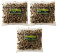 Fold Hill Beef Flavoured Gravy Bones Dog Treats 3 x 500g Value Pack, Crunchy Dog Biscuits for Training & Rewards, Beef Flavour Snacks, Vitamin & Mineral Enriched, Suitable for Dogs Over 12 Weeks