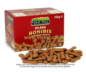 Fold Hill Bonibix Large Plain Dog Treats - Dry - 10kg Box