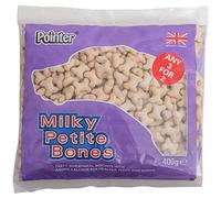 Fold Hill Foods 6 x Pointer Milky Petite Bones 400g, clear