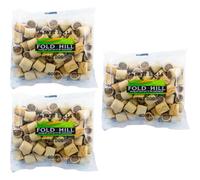 Fold Hill Meaty Rolls Dog Treats Pack of 3 x 600g Each | Crunchy Biscuit Snacks with Beef | Added Vitamins, Minerals & Calcium | Complementary Dog Food Reward Treats for All Breeds