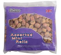 Fold Hill Pointer - Assorted Mini Rolls - Dog Treats Enriched With Vitamins and Minerals, Oven-Baked Variety, (6 x 400g) - 2.4kg
