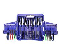 Fold Out Screwdriver & Bit Set, 63 Piece