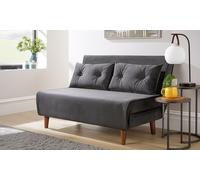 KOSY KOALA Double Sofa Bed Sleeper Foldable Portable Pillow Lounge Couch Grey Sofa BedLiving Room Furniture KOSY KOALA Grey