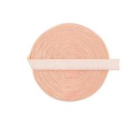Fold Over Elastic Elastic Spandex Satin Band Shoulder Tape Underwear Lingerie Sewing Trim-Tan-10mm-10 Yards(Petal Peach,5 Yards)