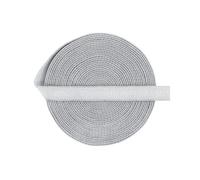 Fold Over Elastic Elastic Spandex Satin Band Shoulder Tape Underwear Lingerie Sewing Trim-Tan-10mm-10 Yards(Silver Grey,2 Yards)