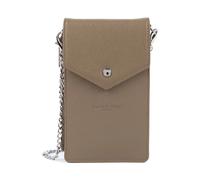 Fold-over Smartphone Clutch Press Stud Dark Sand, unisex, Lancaster, Headphones, Beige, ONE SIZE, Accessories ONE SIZE