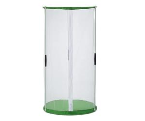 Fold Structure Butterfly Habitat, 11.8x15.7inch Enclosure Breathable Mesh, Quick Setup Travel Carry Case | Butterfly Growth Monitoring Backyard Science Exploration Learning Ecosystem Study Port