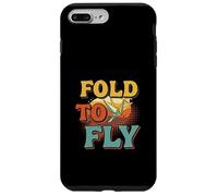 Fold To Fly Origami Crane Retro Paper Art Case for iPhone 7 Plus/8 Plus