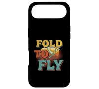 Fold To Fly Origami Crane Retro Paper Art Case for iPhone Air