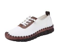 Fold Up Shoes Pumps Casual Shoe Summer Fashion Hollow Breathable Flat Heel Soft Sole Casual Shoes Ladies Leopard Print Shoe 5 White