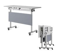 Foldable 1.8m Conference Table - Modern Seminar & Meeting Table for Office Use, Collaborative Spaces, Easy to Store & Transport, Perfect for Negotiats and Events