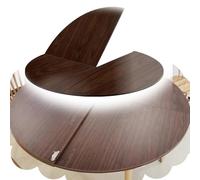 Foldable 130cm Round Table for Restaurant & Banquet Walnut Finish Portable & Easy to Store Perfect for Parties & Events Durable & Stylish Design