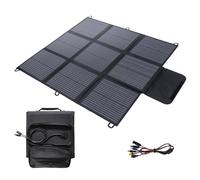 Foldable 200 W Solar Panel IP67 Waterproof and Dustproof Solar Charger High Efficiency Conversion 22% Portable Solar Energy Solar Panel Camping Power Supply