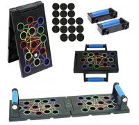 Foldable 24 in 1 Push Up Board Bars Portable Rack Stand Home Gym