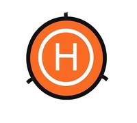 Foldable 55/75/90/110cm Drone Landing Pad | Universal Quadcopter Helipad with Double-Sided High-Visibility Design | Waterproof RC Drone Parking Apron Mat for DJI Mini/Air/Mavic Series/Avata/FPV(55CM)