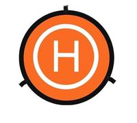 Foldable 55/75/90/110cm Drone Landing Pad | Universal Quadcopter Helipad with Double-Sided High-Visibility H Symbol | Waterproof RC Drone Launch Mat & Parking Apron for DJI Mini/Mavic/Air/FPV(110CM)