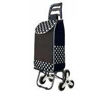 Foldable 6Wheel Stair Climbing Shopping CartEasy Grocery & Market Transport Lightweight & Portable Ideal for Seniors and Everyday Use