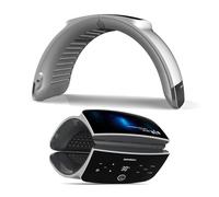 Foldable 7-Color LED Light Therapy Mask, Rechargeable Red & Blue Light for Anti-Aging and Acne Treatment, Portable At-Home Facial Care Device