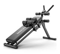Foldable Ab Bench - Adjustable Trainer for Core Workout, Sturdy Home Gym Equipment