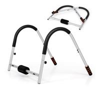 Foldable Ab Trainer Abs Crunch Machine with Padded Headrest