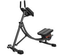 Foldable Abdominal Trainer Machine for Home Gym Workouts, Adjustable Sit Up Bench for Core Strength, Portable Exercise Equipment