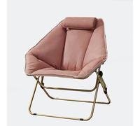 Foldable Accent Chair for Living Room & Bedroom, Comfy Small Recliner, Space-Saving Folding Chair for Adults, Slish Fur for Cozy Homes