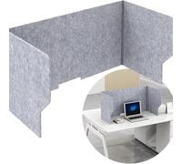 Foldable Acoustic Partition for Students Desk Shield for Cough Protection 50 x 100 x 50 cm Classroom Divider Workspace Screen Privacy Panel for Learning Environment