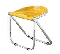 Foldable Acrylic ol Transparent Makeup Chair Portable Bar ol for Home Bathroom Office Kitchen Easy to Fold Ideal for Banquets and Bars Space-Saving Design