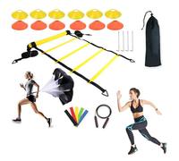 Foldable Agility Poles - Soccer Speed Coordination, Enhanced Agility Skills, Explosive Training Equipment | Portables Sports Training Gear For Basketball Soccer Or Other Athletic Drills Practice