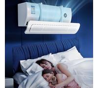 Foldable Air Conditioner Deflector Confinement Air Deflector Outlet Air Wing Air Cooled Baffle Wind Direction Telescopic Windshield for Home