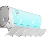 Foldable Air-Conditioning Wind Deflector, Home Living Room Wall-Mounted Air-Conditioning Windshield 97X18.2Cm