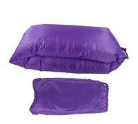 Foldable Air Sofa Inflatable Loungers, Portable Air Couch for Outdoor Travel Camping, No Pump Needed, 190T Polyester with Carry Bag for Beach Pool Backyard