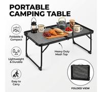 Folding Camping Table Large Picnic Festival Fishing Portable Outdoor