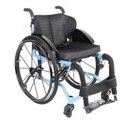 Foldable Aluminium Ultra Lightweight Wheelchair - Performance Wheelchair for Home and Outdoors