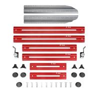 Foldable Aluminum Stair Treads Measuring Tool Multifunctional Stair Treads Template Tool Adjustable Gauge Risers and Template Set