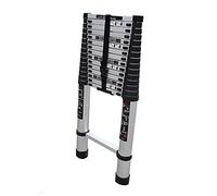 Foldable Aluminum Telescoping Ladder 8m/26ft Extendable Engineering Ladder for Outdoor & Home Use Lightweight & Portable Extension Ladder for Safe Work at Heights