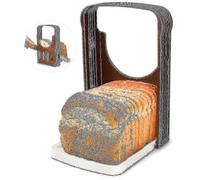 Foldable and Adjustable Bread Slicer, Fast Cutting, Even Thickness, Bread Knife
