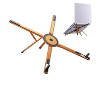 Foldable and Adjustable Table Mount Laptop Stand | Computer Desk Stand Laptop Booster For PC Tablet Phone Home Office Study