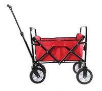 Foldable and Camping Cart for Outdoor Shopping and Adventures - Lightweight, Heavy-Duty Design for Easy Transport and Versatile Use