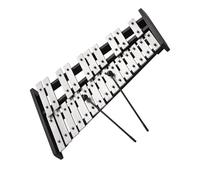 Foldable And Convenient 25-Note Glockenspiel Wood Frame Aluminum Stick Percussion Instrument Professional Glockenspiel Set