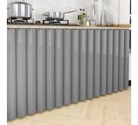 Foldable and dustproof kitchen organizers with sliding rails, perfect for cabinets and cupboards, space-saving design, easy installation, a modern solution for the home