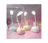 Foldable and telescopic LED table lamp for children, ideal for learning and charging at home