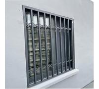 Foldable AntiBurglary Telescoping Window Security Bars Lockable Safety Grille for Balcony Bedroom & Home 32x55in (W80xH140cm) Enhanced Fall Protection