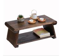 Foldable Antique Coffee TableJapanese Floor Tea TableLaptop Tatami TableMultifunctional Low TableSuitable For Sitting On The FloorLightweight Paulownia Wooden