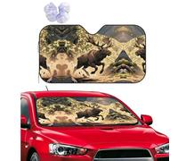 Foldable Auto Front Window Sun Shade Cover Uv Ray Reflector Sun Visor Protector Car Accessories for Car SUV Truck, Keeps Your Vehicle Cool