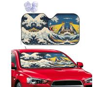 Foldable Auto Front Window Sun Shade Cover Uv Ray Reflector Sun Visor Protector Car Accessories for Car SUV Truck, Keeps Your Vehicle Cool