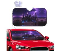 Foldable Auto Front Window Sun Shade Cover Uv Ray Reflector Sun Visor Protector Car Accessories for Car SUV Truck, Keeps Your Vehicle Cool